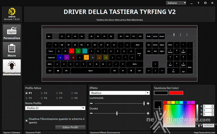 DREVO Tyrfing V2 3. Software 10