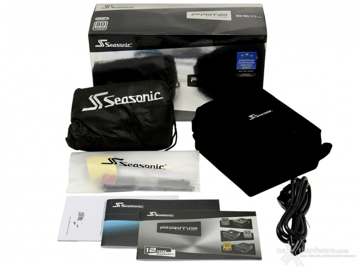 Seasonic PRIME Ultra 850 Titanium 1. Packaging & Bundle 5