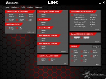 CORSAIR AX1600i 15. Software di gestione 1
