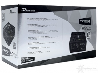 Seasonic PRIME 600 Titanium Fanless 1. Packaging & Bundle 2