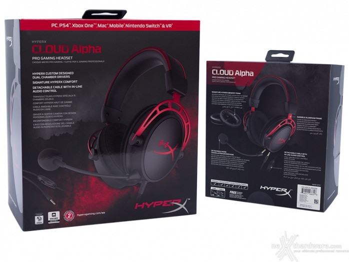 HyperX Cloud Alpha 1. Unboxing 1