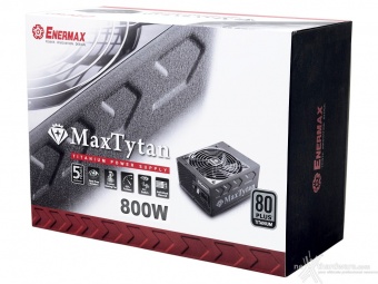 ENERMAX MaxTytan 800W 1. Packaging & Bundle 1