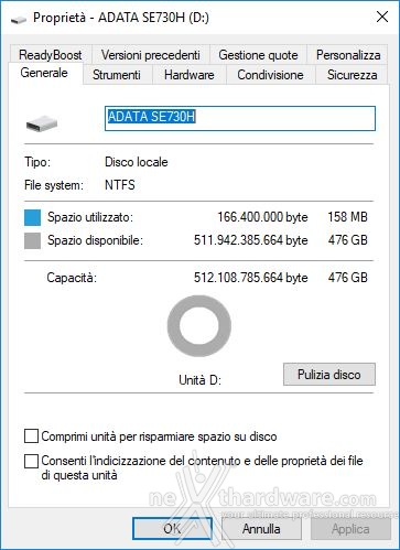 ADATA SE730H 3. Firmware e software in dotazione  2