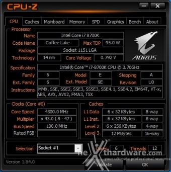 GIGABYTE Z370 AORUS ULTRA GAMING WIFI 9. Metodologia di prova 2