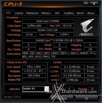 GIGABYTE Z370 AORUS ULTRA GAMING WIFI 9. Metodologia di prova 6
