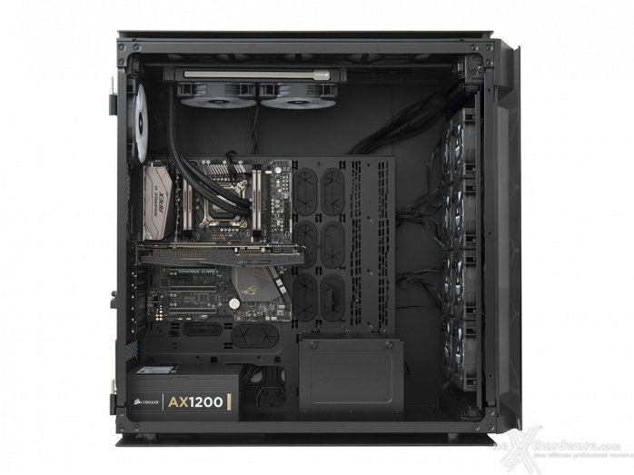 CORSAIR Obsidian 1000D 8. Installazione componenti 8