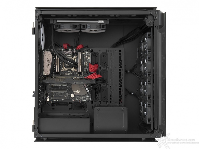 CORSAIR Obsidian 1000D 8. Installazione componenti 10