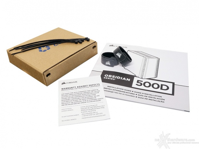 CORSAIR Obsidian 500D 1. Packaging & Bundle 3