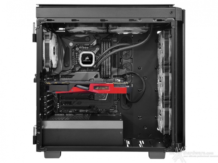 CORSAIR Obsidian 500D 8. Installazione componenti 3