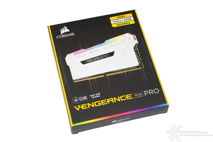 CORSAIR VENGEANCE RGB PRO 3000MHz 32GB C15 1.Packaging & Bundle 1
