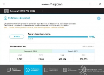 Samsung 970 PRO 512GB 3. Firmware - TRIM - Samsung Magician 7