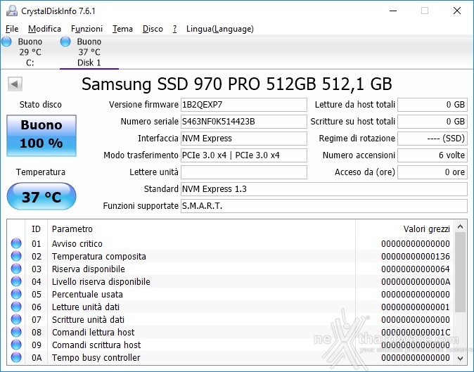 Samsung 970 PRO 512GB 3. Firmware - TRIM - Samsung Magician 1