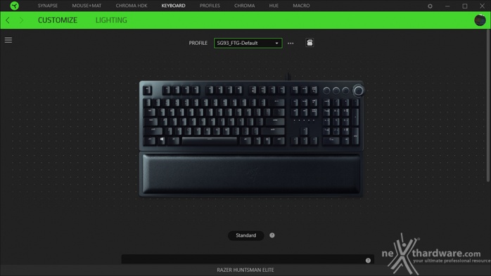 Razer Huntsman Elite 6. Razer Synapse 3 2