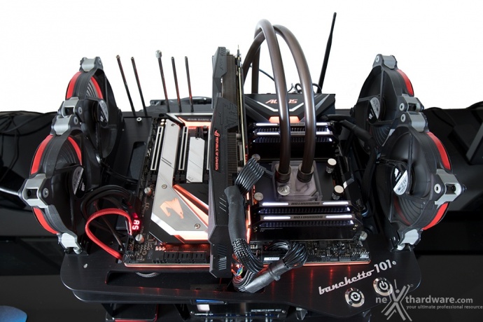 GIGABYTE X399 AORUS XTREME 9. Metodologia di prova e consumi 2