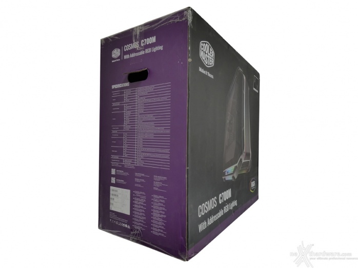 Cooler Master COSMOS C700M 1. Packaging & Bundle 2