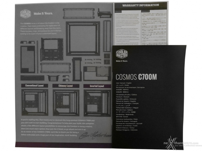 Cooler Master COSMOS C700M 1. Packaging & Bundle 4