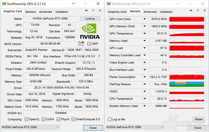 ZOTAC GeForce RTX 2080 AMP 13. Overclock 4