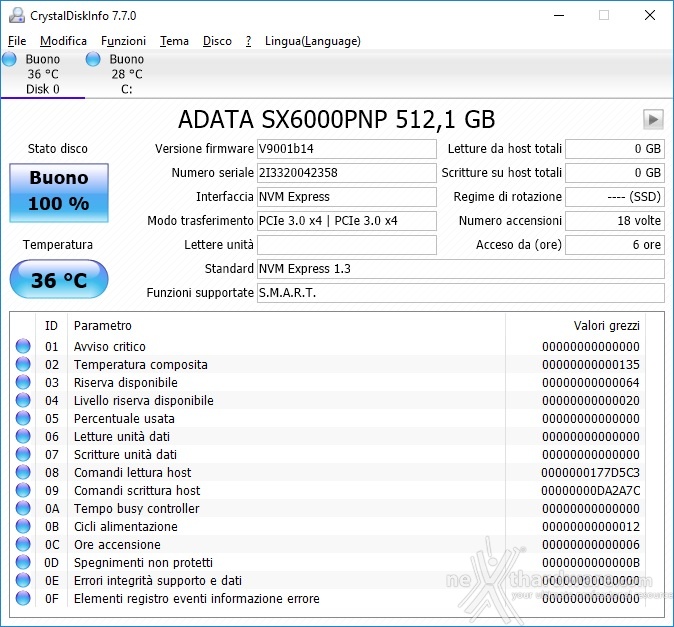 ADATA XPG SX6000 Pro 512GB 3. Firmware - TRIM - SSD ToolBox 1