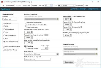 ADATA XPG SX6000 Pro 512GB 14. Anvil's Storage Utilities 1.1.0 2