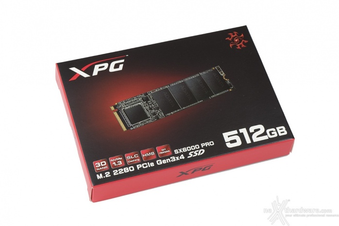 ADATA XPG SX6000 Pro 512GB 1. Visto da vicino 1