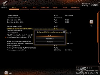 GIGABYTE Z390 AORUS MASTER 8. UEFI BIOS - M.I.T. 5