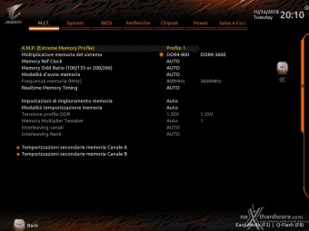 GIGABYTE Z390 AORUS MASTER 8. UEFI BIOS - M.I.T. 10