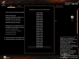 GIGABYTE Z390 AORUS MASTER 8. UEFI BIOS - M.I.T. 11