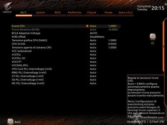 GIGABYTE Z390 AORUS MASTER 8. UEFI BIOS - M.I.T. 22