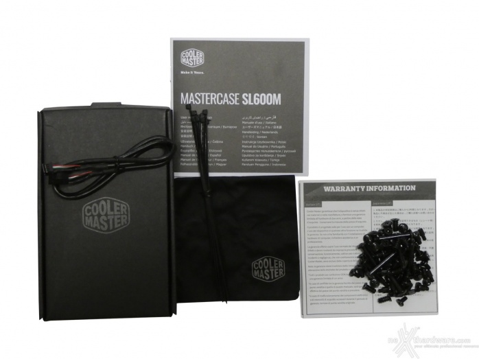 Cooler Master MasterCase SL600M 1. Packaging & Bundle 3