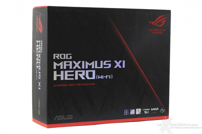 ASUS ROG MAXIMUS XI HERO (WI-FI) 2. Packaging & Bundle 1