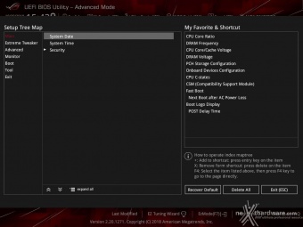 ASUS ROG MAXIMUS XI HERO (WI-FI) 7. UEFI BIOS  -  Impostazioni generali 4