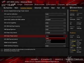 ASUS ROG MAXIMUS XI HERO (WI-FI) 8. UEFI BIOS - Extreme Tweaker 13