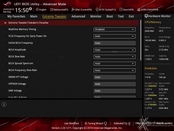 ASUS ROG MAXIMUS XI HERO (WI-FI) 8. UEFI BIOS - Extreme Tweaker 15