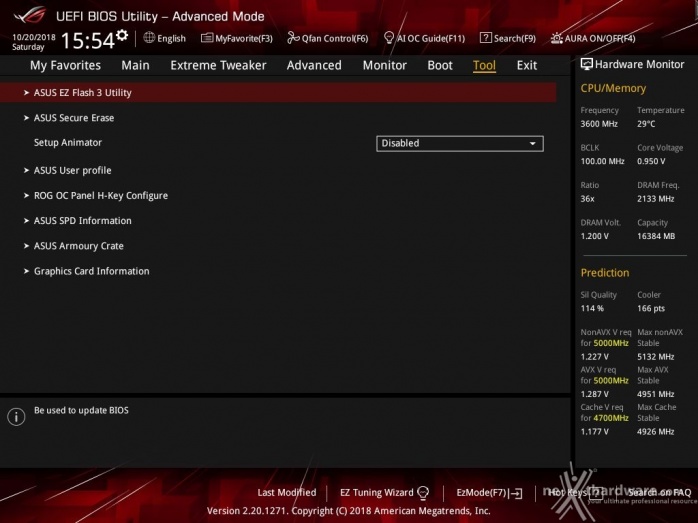 ASUS ROG MAXIMUS XI HERO (WI-FI) 7. UEFI BIOS  -  Impostazioni generali 12