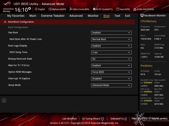 ASUS ROG MAXIMUS XI HERO (WI-FI) 7. UEFI BIOS  -  Impostazioni generali 10