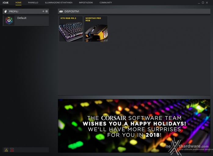 CORSAIR K70 RGB MK.2 4. iCUE 1