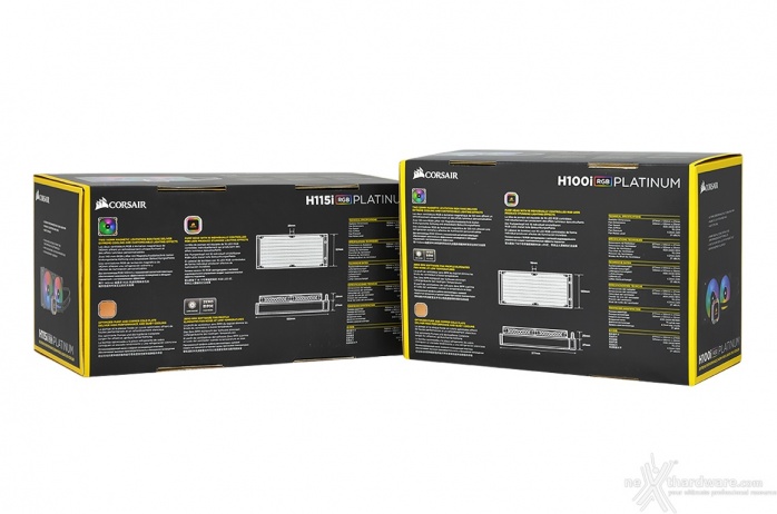 CORSAIR H100i & H115i RGB Platinum 1. Packaging & Bundle 2