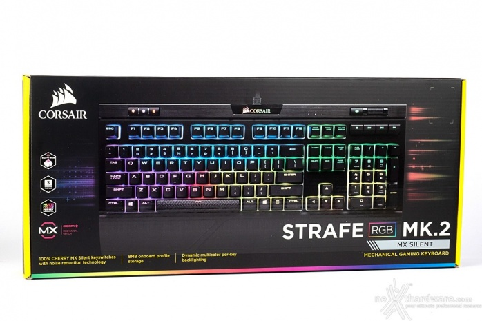 CORSAIR STRAFE RGB MK.2 1. Unboxing 1