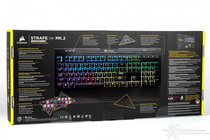 CORSAIR STRAFE RGB MK.2 1. Unboxing 2