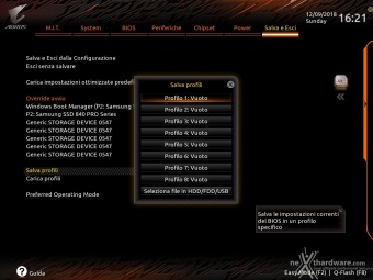 GIGABYTE Z390 AORUS XTREME 7. UEFI BIOS  -  Impostazioni generali 12