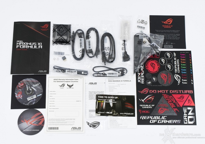 ASUS ROG MAXIMUS XI FORMULA 2. Packaging & Bundle 7