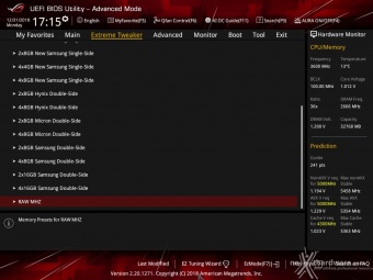 ASUS ROG MAXIMUS XI EXTREME 8. UEFI BIOS - Extreme Tweaker 23
