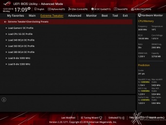 ASUS ROG MAXIMUS XI EXTREME 8. UEFI BIOS - Extreme Tweaker 2