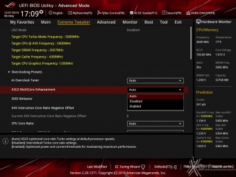 ASUS ROG MAXIMUS XI EXTREME 8. UEFI BIOS - Extreme Tweaker 4