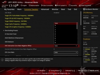 ASUS ROG MAXIMUS XI EXTREME 8. UEFI BIOS - Extreme Tweaker 6
