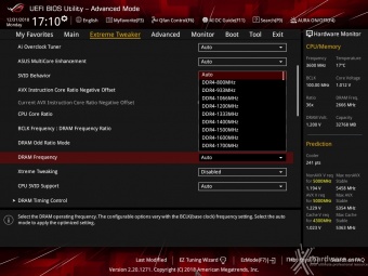 ASUS ROG MAXIMUS XI EXTREME 8. UEFI BIOS - Extreme Tweaker 8