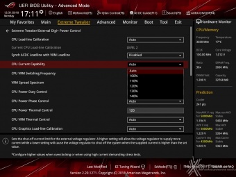 ASUS ROG MAXIMUS XI EXTREME 8. UEFI BIOS - Extreme Tweaker 10
