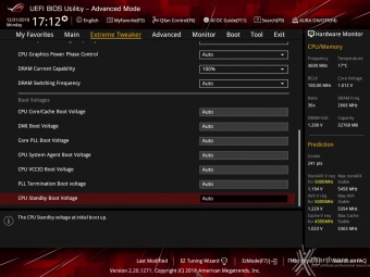 ASUS ROG MAXIMUS XI EXTREME 8. UEFI BIOS - Extreme Tweaker 12
