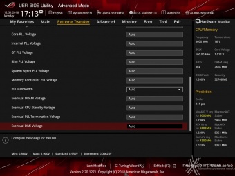 ASUS ROG MAXIMUS XI EXTREME 8. UEFI BIOS - Extreme Tweaker 14