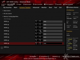 ASUS ROG MAXIMUS XI EXTREME 8. UEFI BIOS - Extreme Tweaker 18